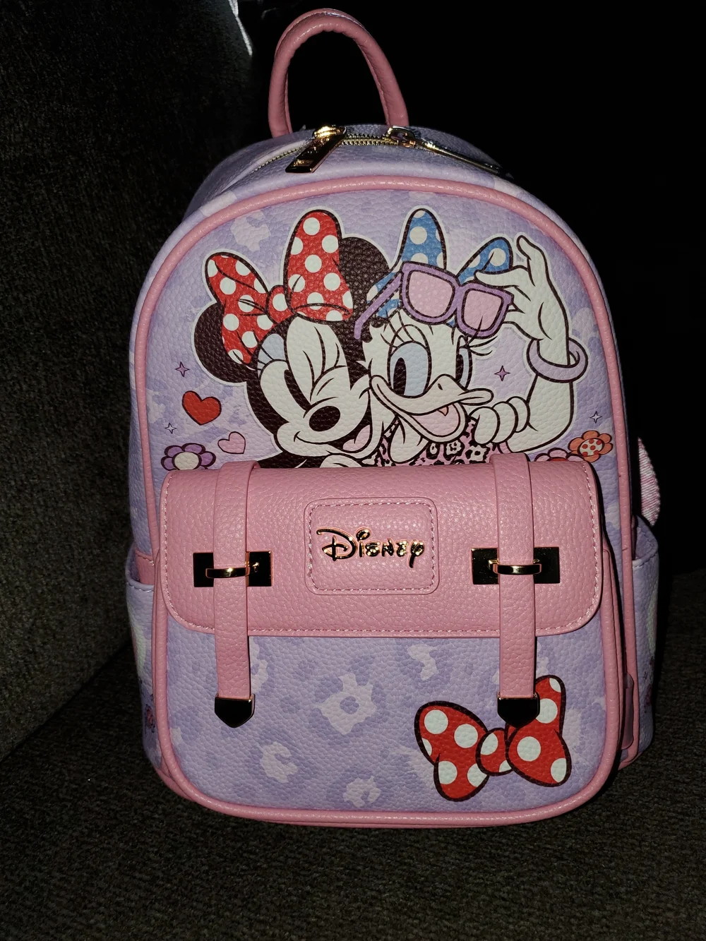 Wondapop Disney Pink and Lavender Minnie & Daisy Mini Backpack